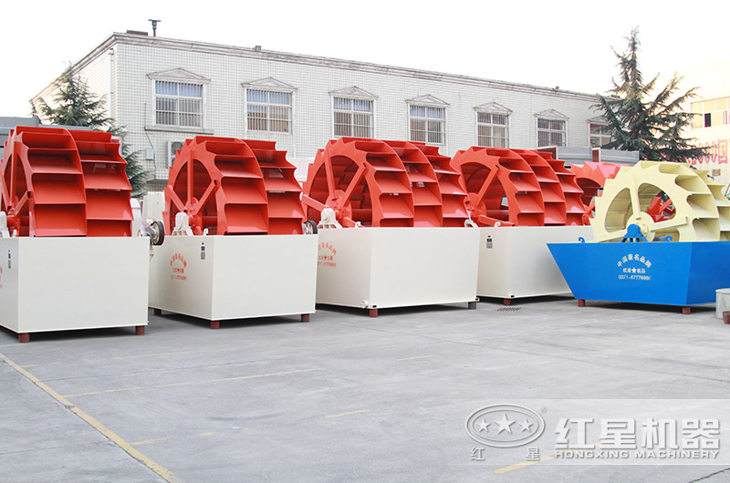 雙輪、三輪洗沙機(jī)設(shè)備展示圖