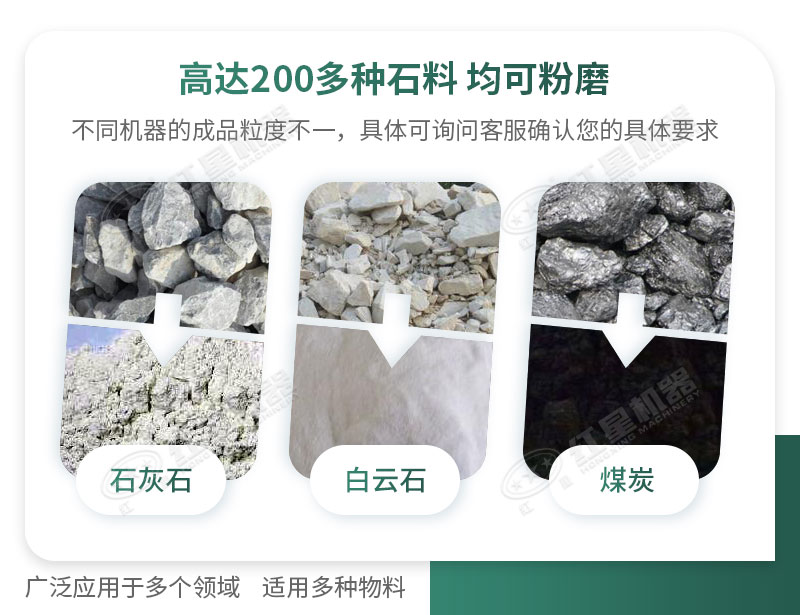 開廠如何選擇磨粉機(jī)型號(hào)？磨粉碎機(jī)有哪些型號(hào)？